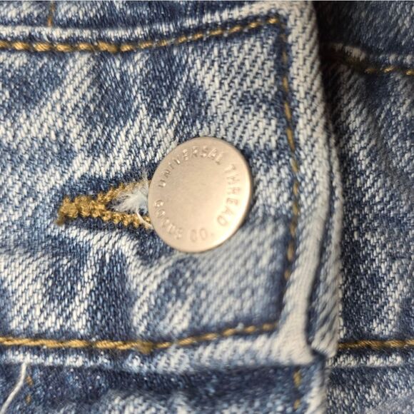 UNIVERSAL THREAD Denim Utility Jumpsuit - Size 17 - Picture 11 of 13